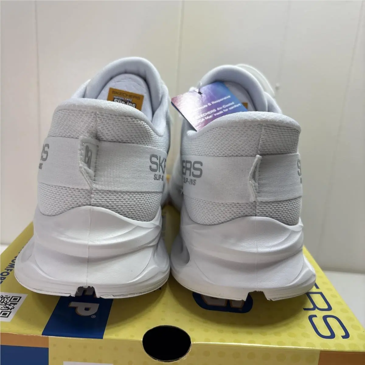Skechers shoes - Skechers Max Cushioning Glide-Step - Max Cushioning - 129400-WSL - White 6