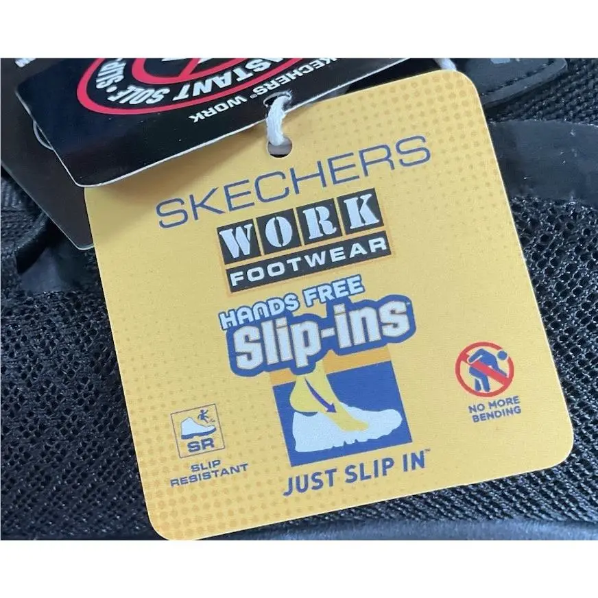 Skechers shoes - SKECHERS SLIP-INS WORK SUMMITS - WORK SUMMITS - Black 8