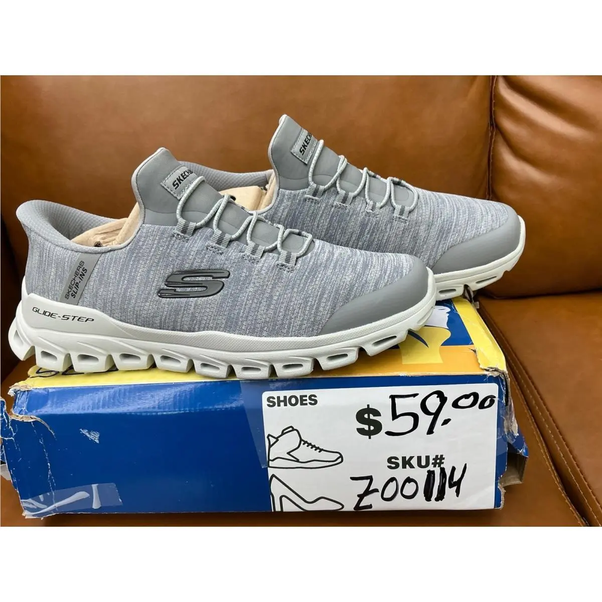 Skechers shoes - Glide-Step Slip-ins - Gray 7