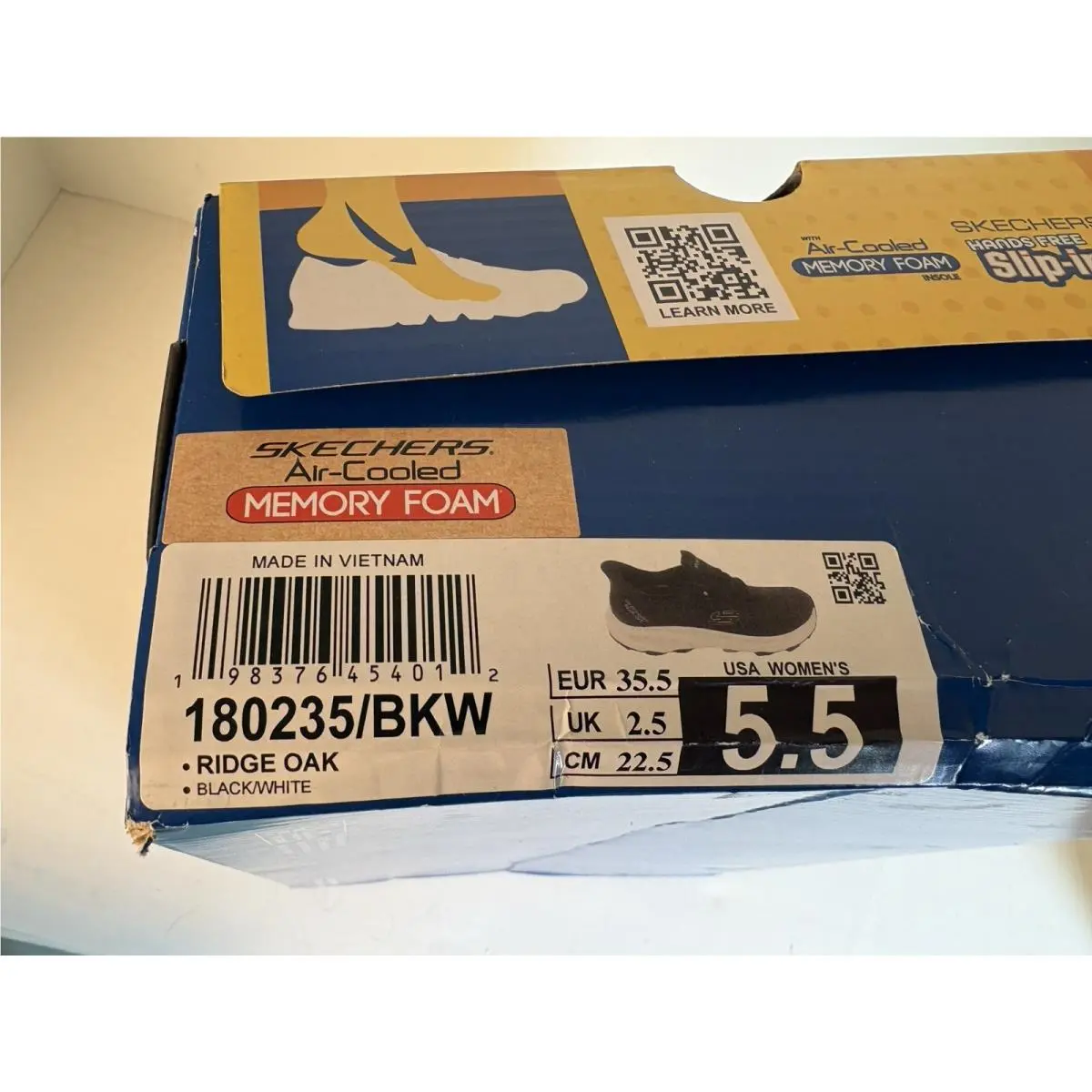 Skechers shoes - Black (UPC: 198376454012) 0