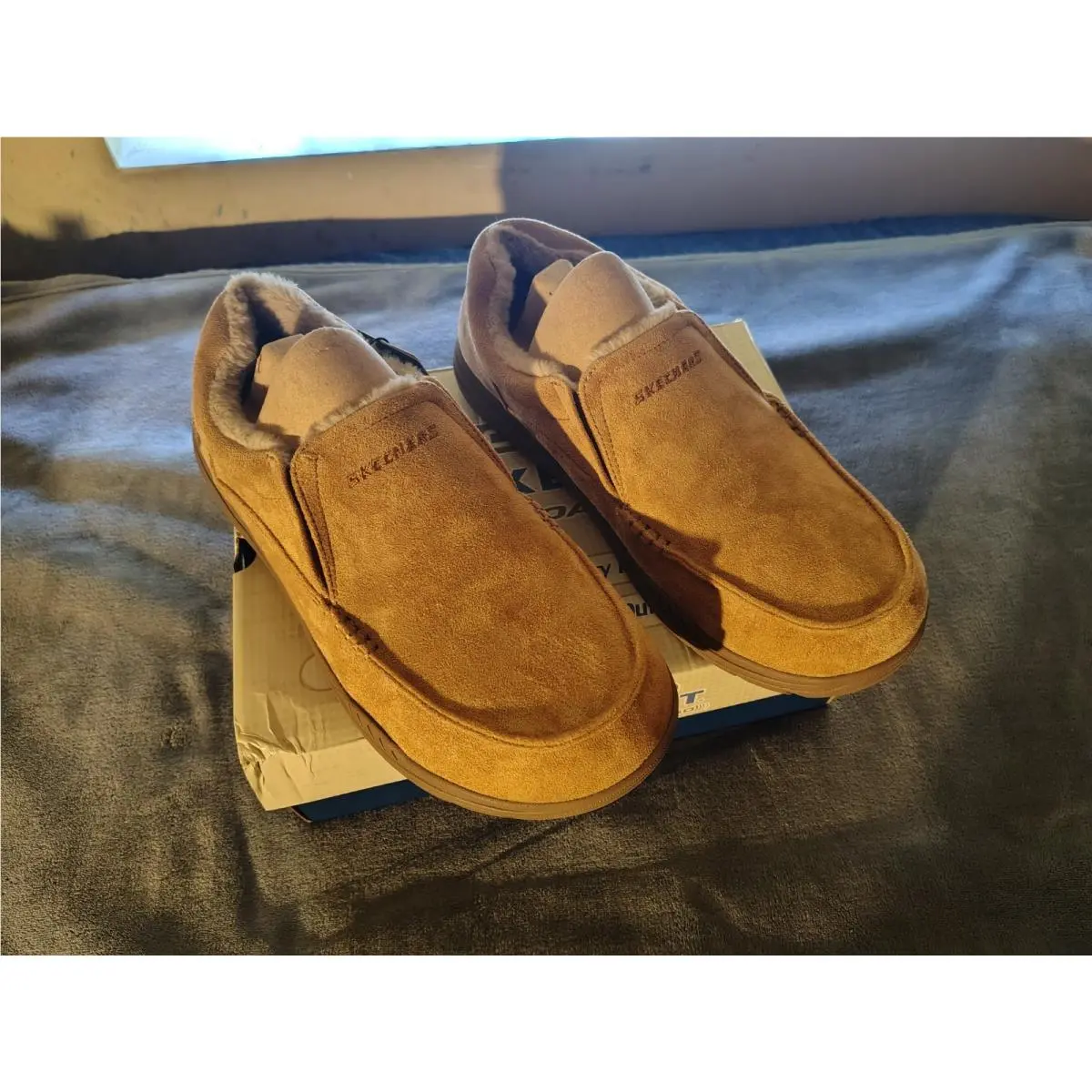 Men`s Skechers Expected X Larmen Tan Sz 12