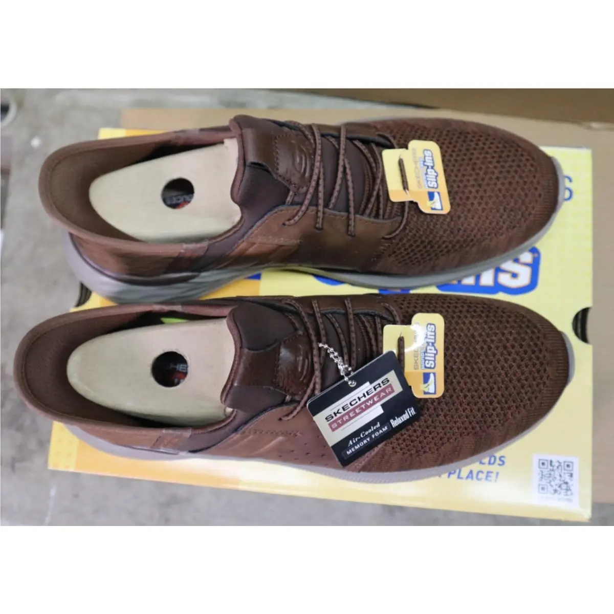 Skechers shoes - Skechers Slip-ins - Brown 8