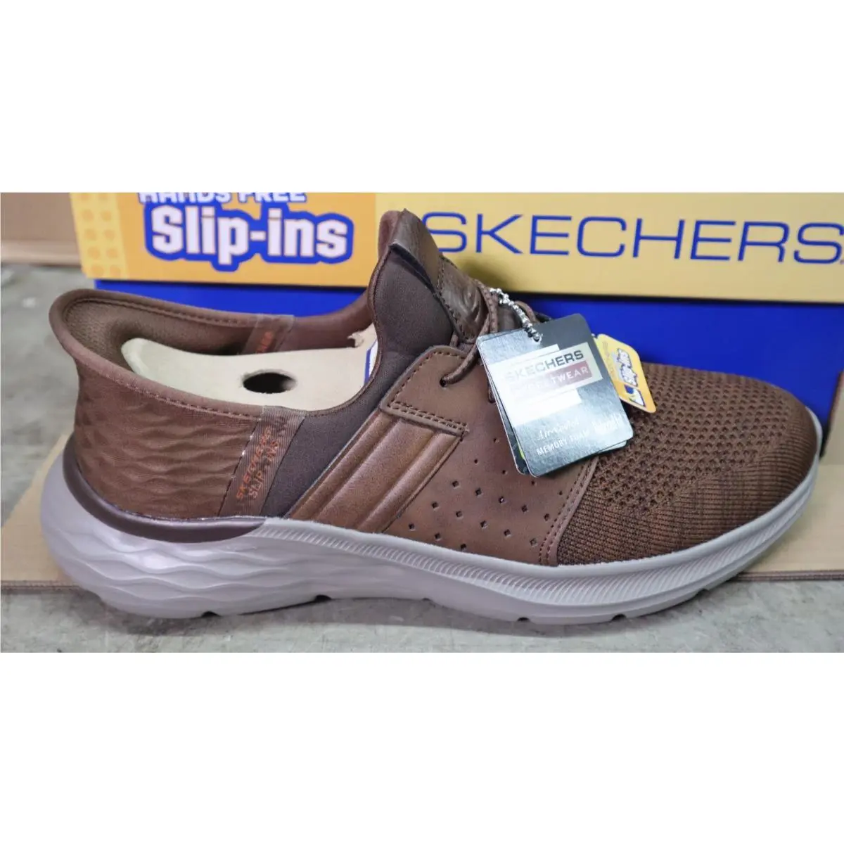 Skechers shoes - Skechers Slip-ins - Brown 1