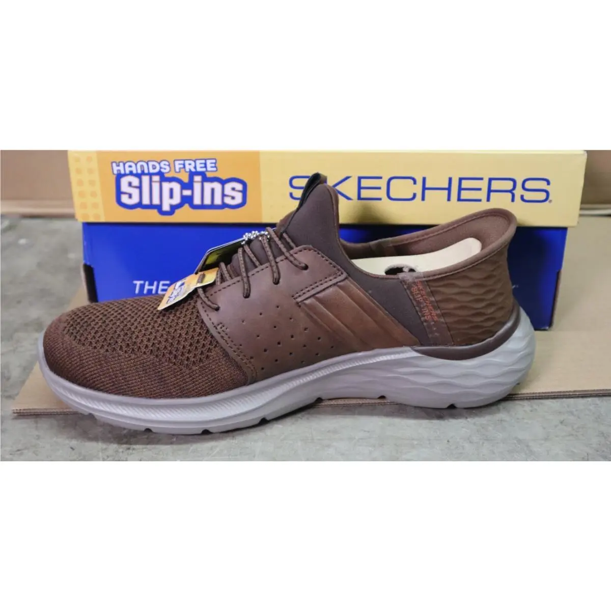Skechers shoes - Skechers Slip-ins - Brown 2