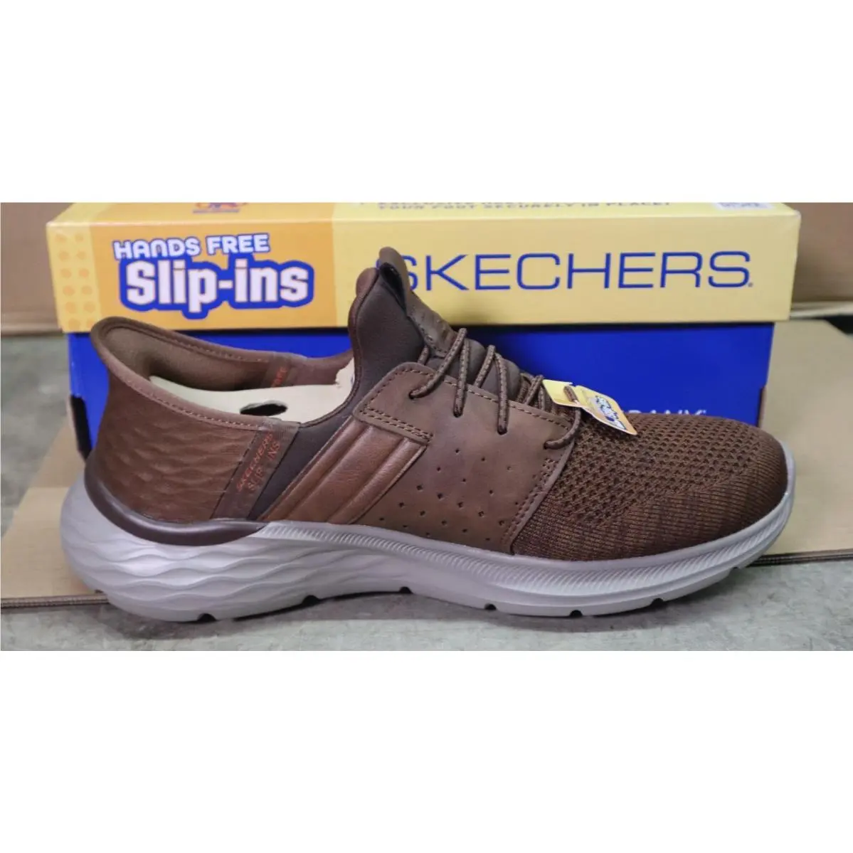 Skechers shoes - Skechers Slip-ins - Brown 3