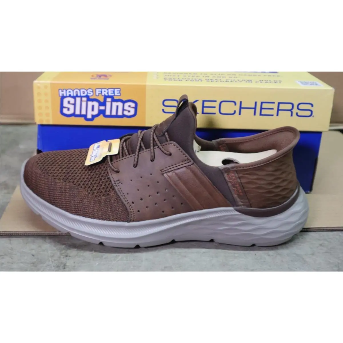 Skechers shoes - Skechers Slip-ins - Brown 4