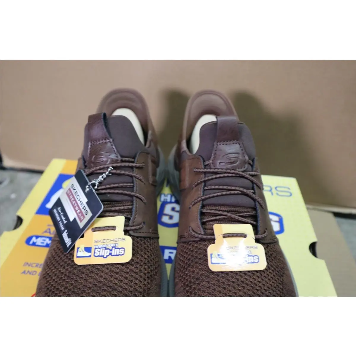 Skechers shoes - Skechers Slip-ins - Brown 7