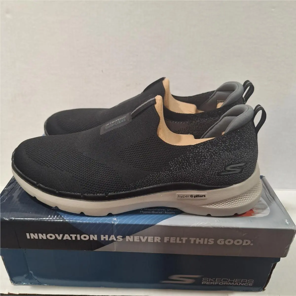 Skechers shoes - Skechers Slip-ins Go Walk 6 - 216202 - Black (UPC: 195204539637) 1