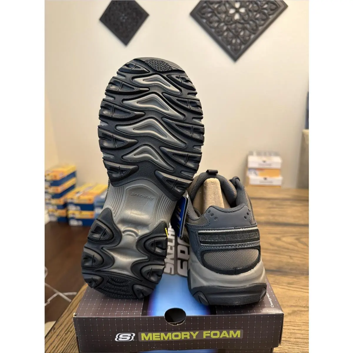 Skechers shoes - SKECHERS After Burn - After Burn - Bown/Gray 4