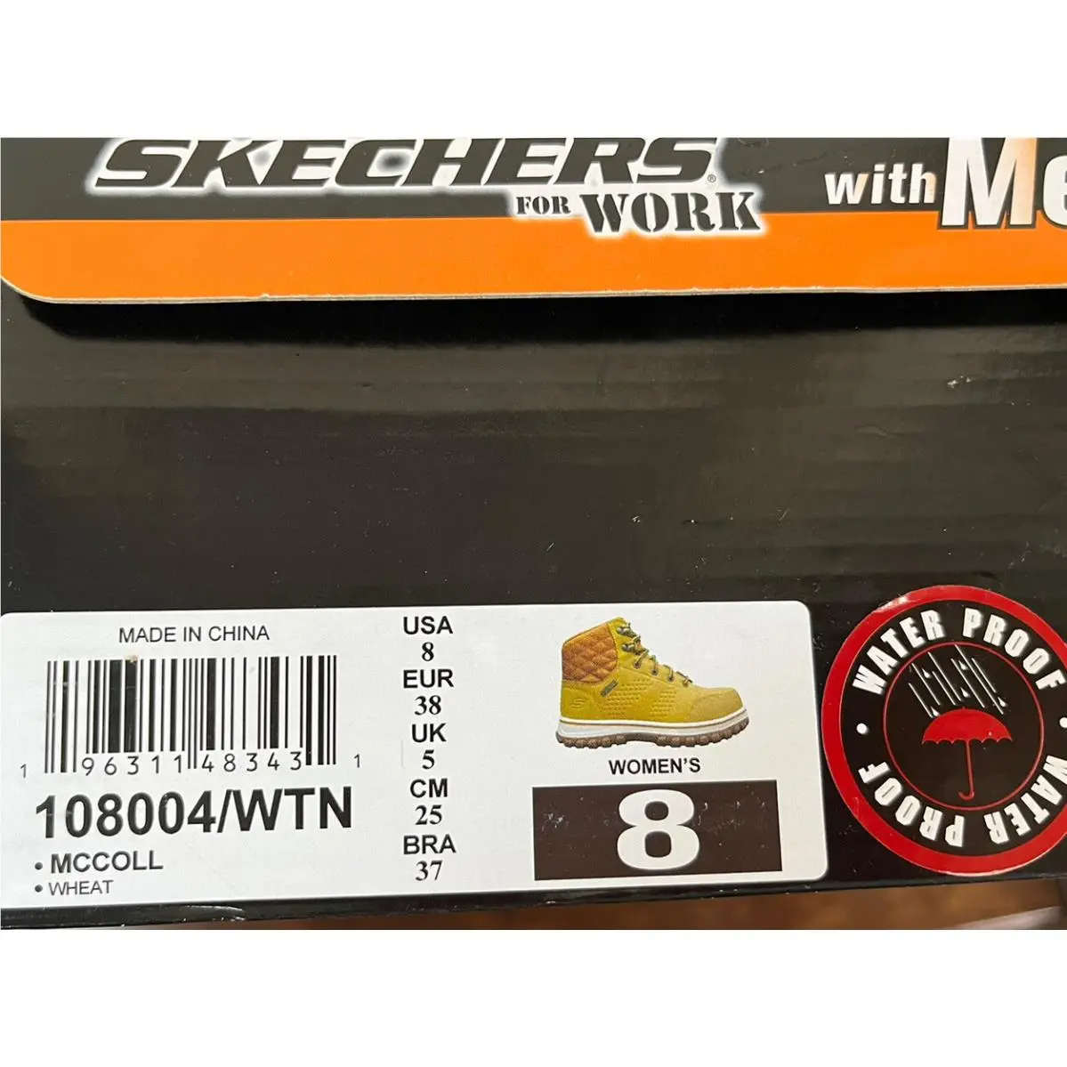 Skechers shoes - SKECHERS Work Mccoll - Work Mccoll - Brown 9