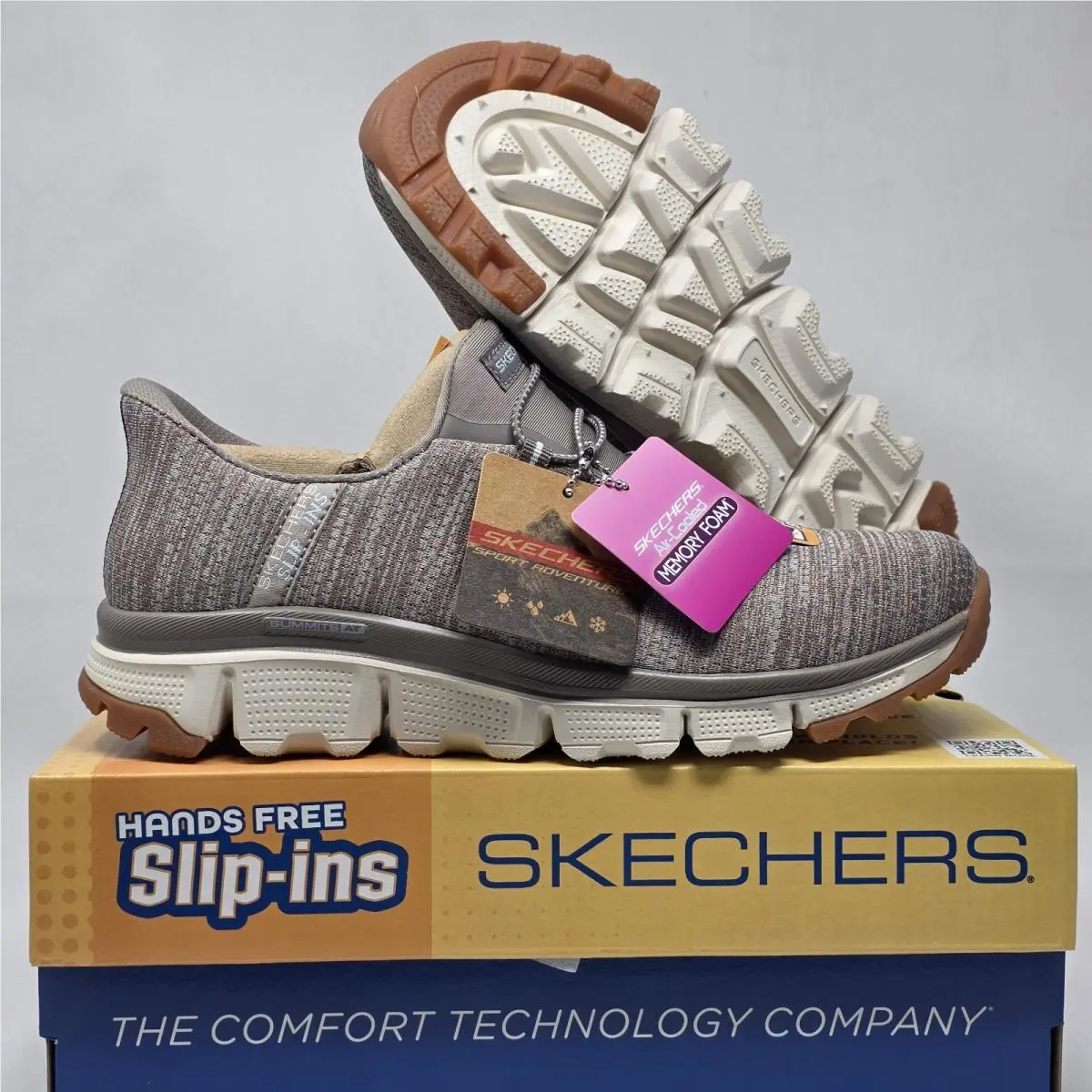 Skechers Women`s Size 6 Summits At Sespe Hands Free Slip-ins 180194/BRMT