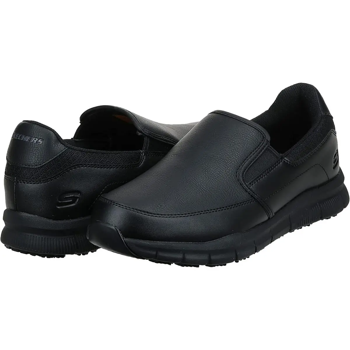 Skechers shoes - 77157W - BLACK (UPC: 705353204562) 6