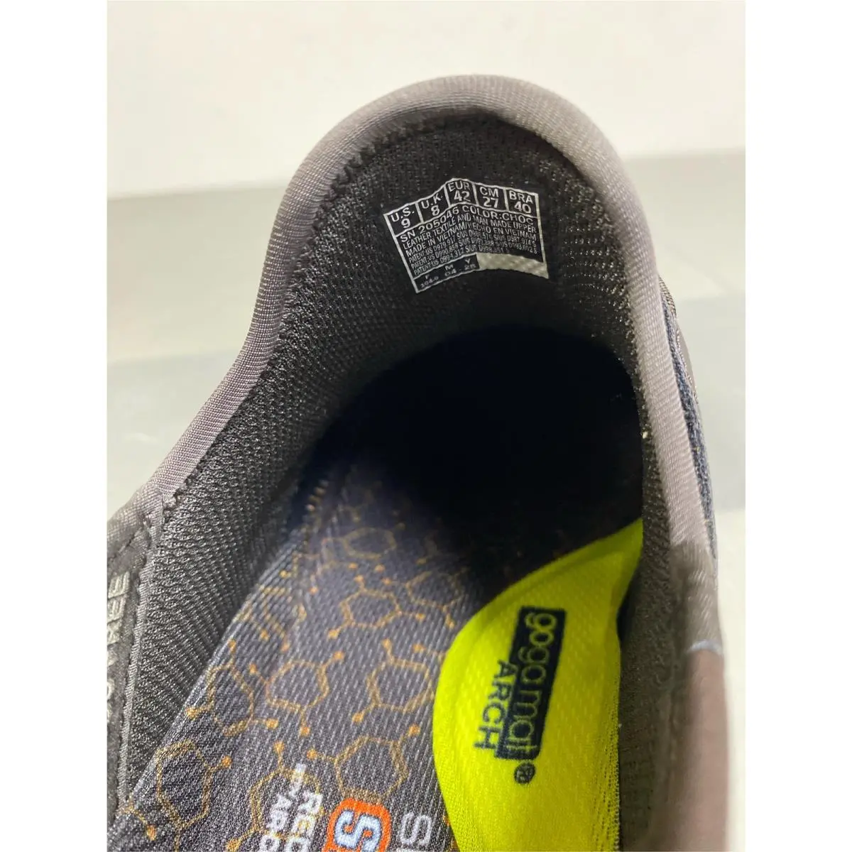Skechers shoes - SLIP-INS GARZA - GARZA - Chocolate (UPC: 196989613871) 3