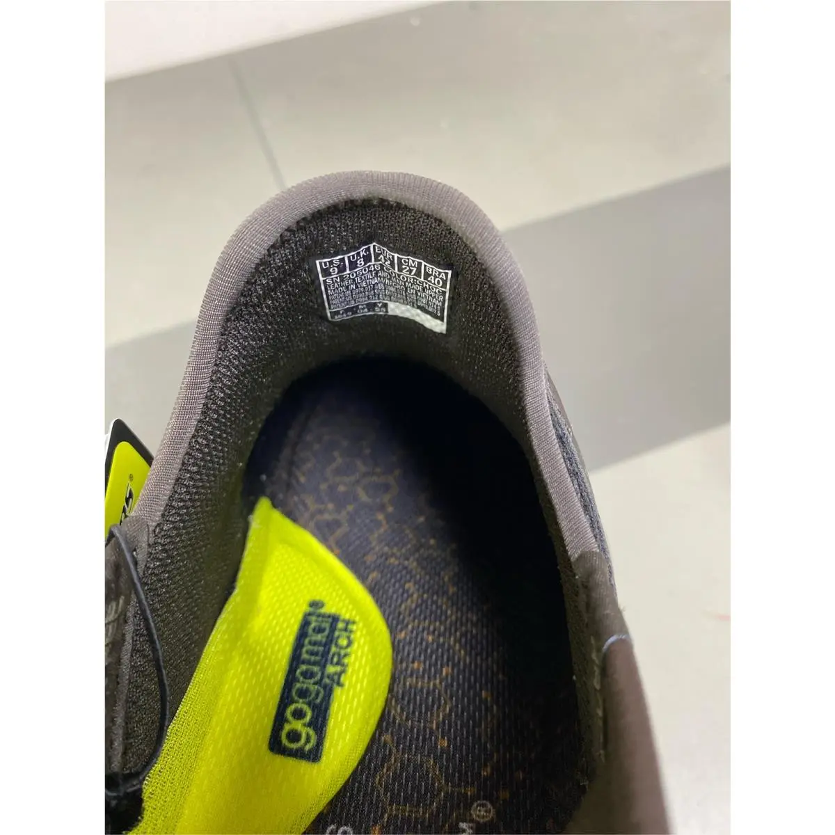 Skechers shoes - SLIP-INS GARZA - GARZA - Chocolate (UPC: 196989613871) 4