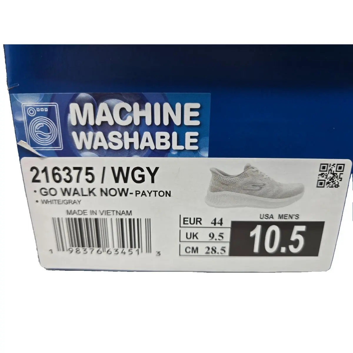 Skechers shoes - GO WALK NOW - Payton - 216375/WGY - Multicolor (UPC: 198376634513) 6