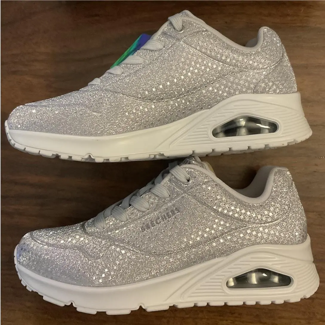 Skechers shoes - Skechers Street Uno Disco Nite - Silver 0