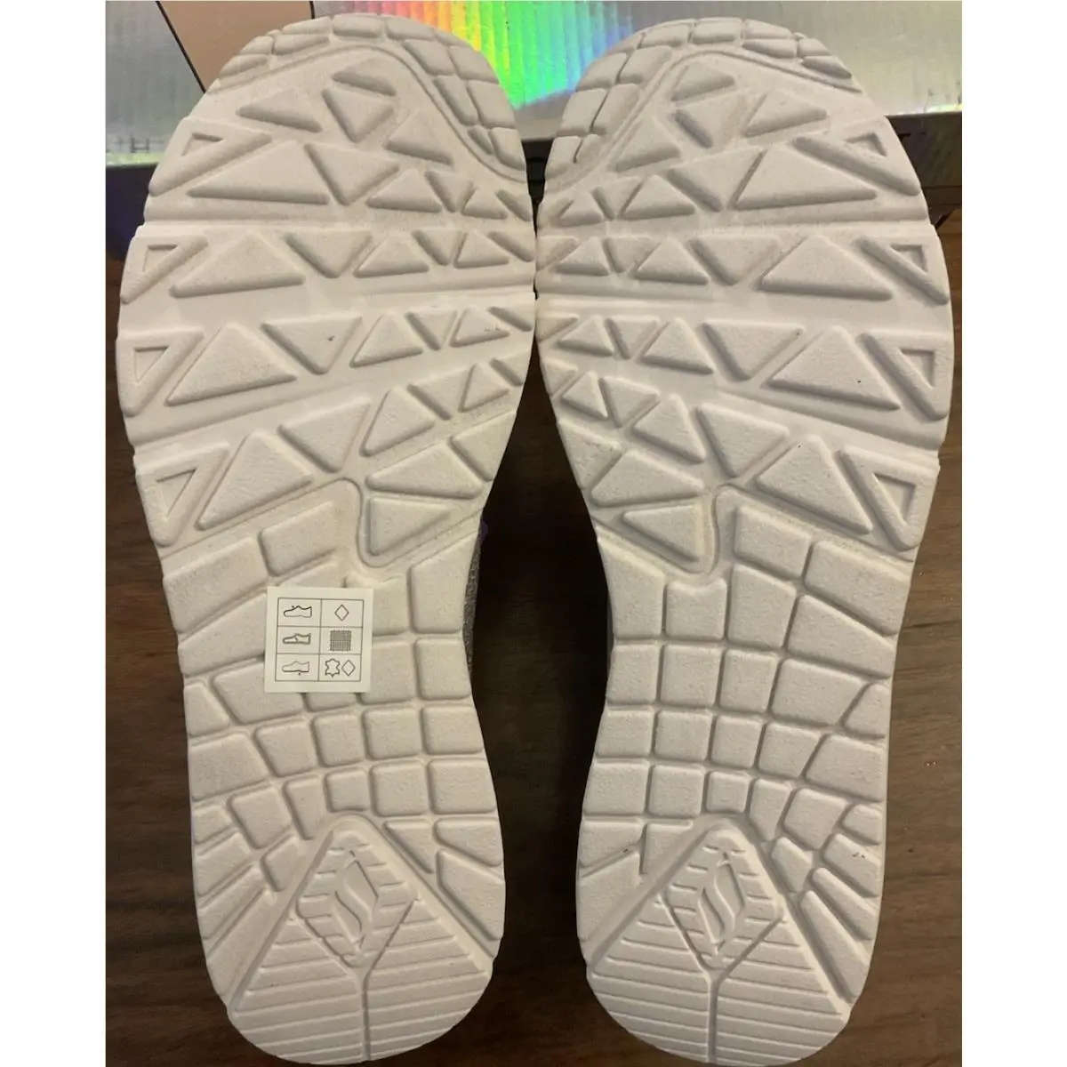 Skechers shoes - Skechers Street Uno Disco Nite - Silver 2