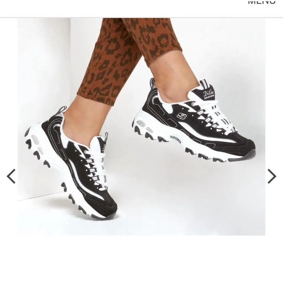 Skechers shoes - D`Lites Biggest Fan - Biggest Fan - Black (UPC: 0889110354131) 7