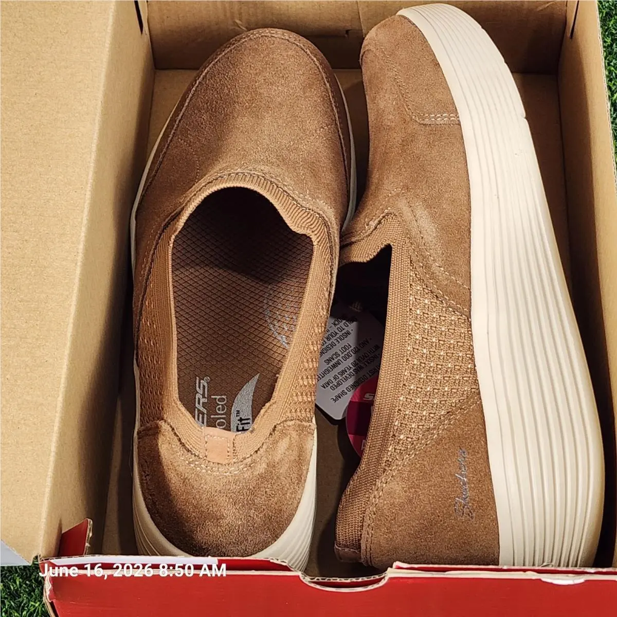 Skechers shoes - 159091-CSNT - 159091-CSNT - Brown (UPC: 199025136860) 2