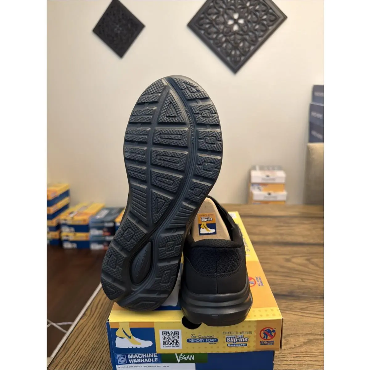 Skechers shoes - Skechers Slip-ins - Black 4
