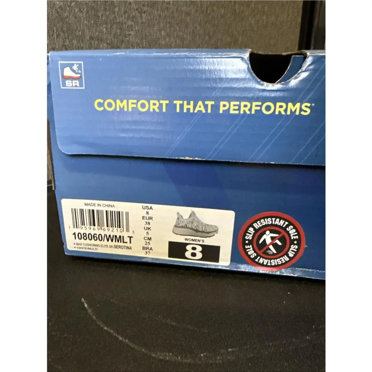 Skechers shoes - Skechers Work Max Cushioning Elite SR - Multicolor 7
