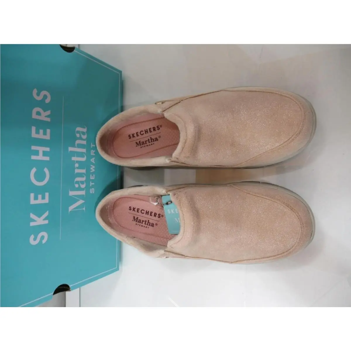 Skechers shoes - Skechers Martha Stewart Easy Going Comfy Feeling - 158824 NAT - Beige (UPC: 196989451237) 3