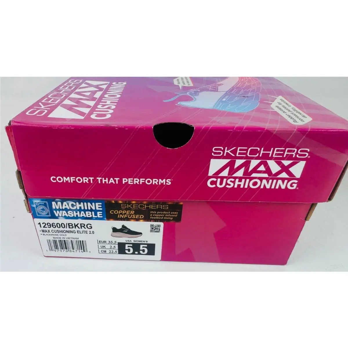 Skechers shoes - Black/Rose Gold 5