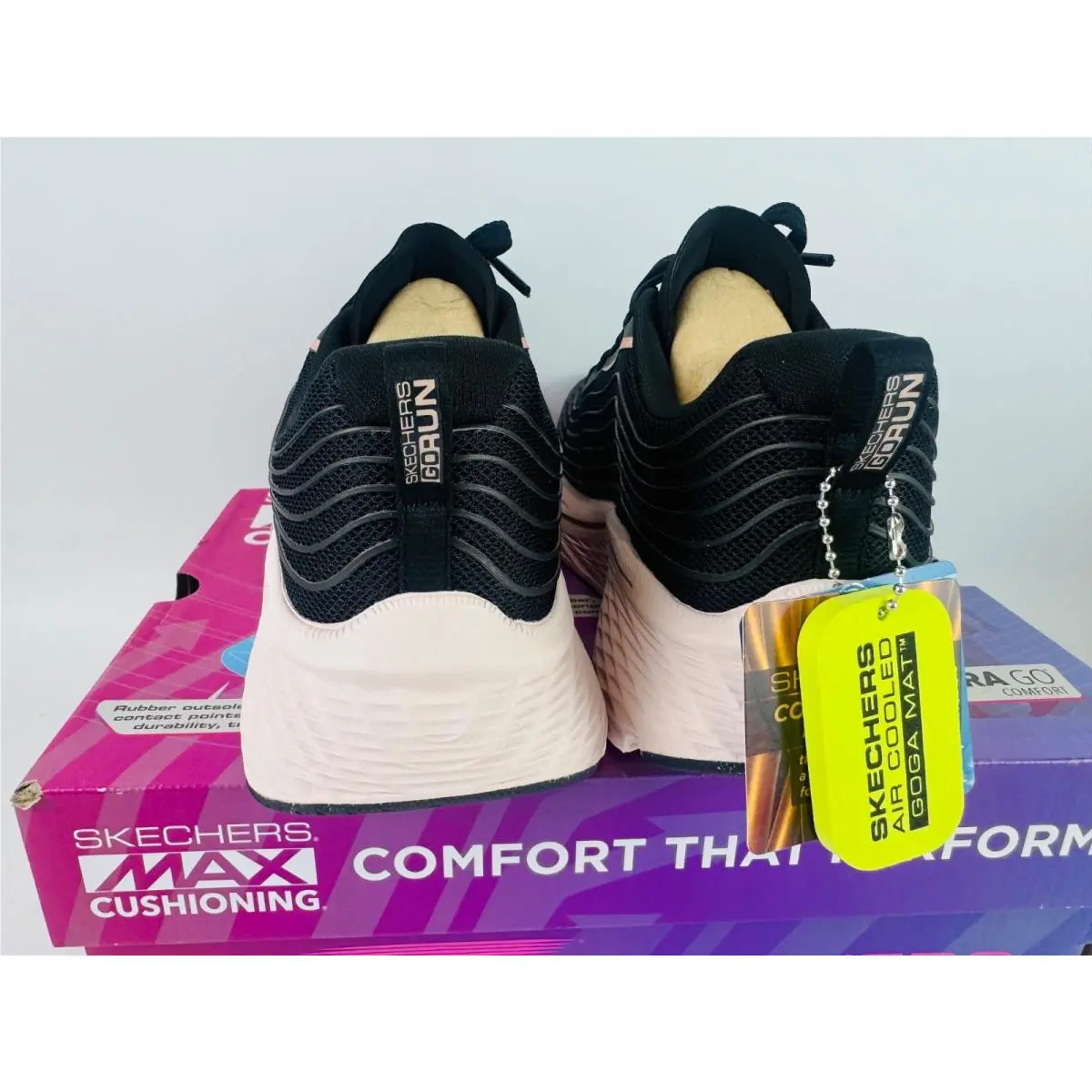 Skechers shoes - Black/Rose Gold 6