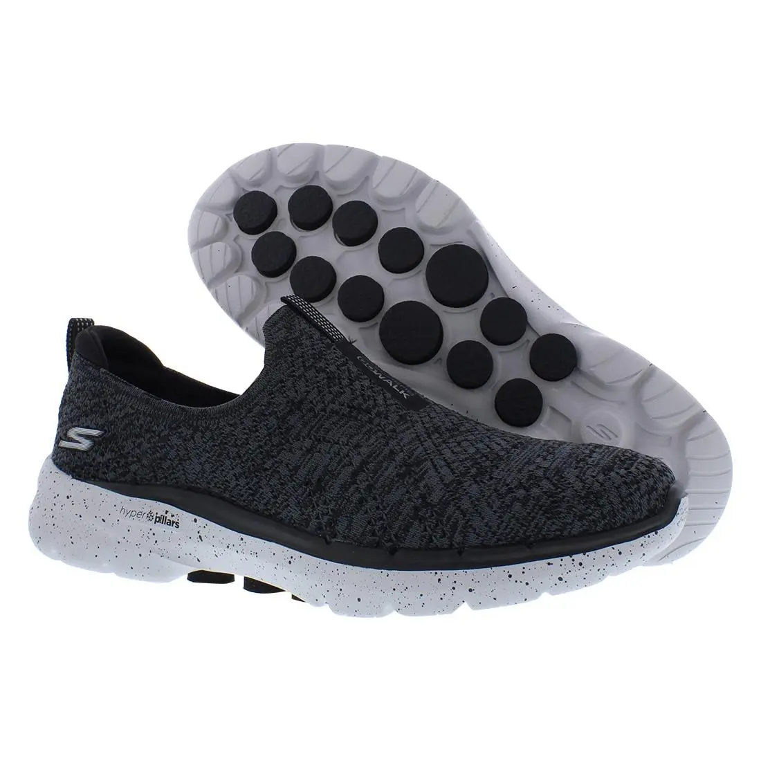 Skechers Go Walk 6 Womens Shoes Size 7.5 Color: Black/grey