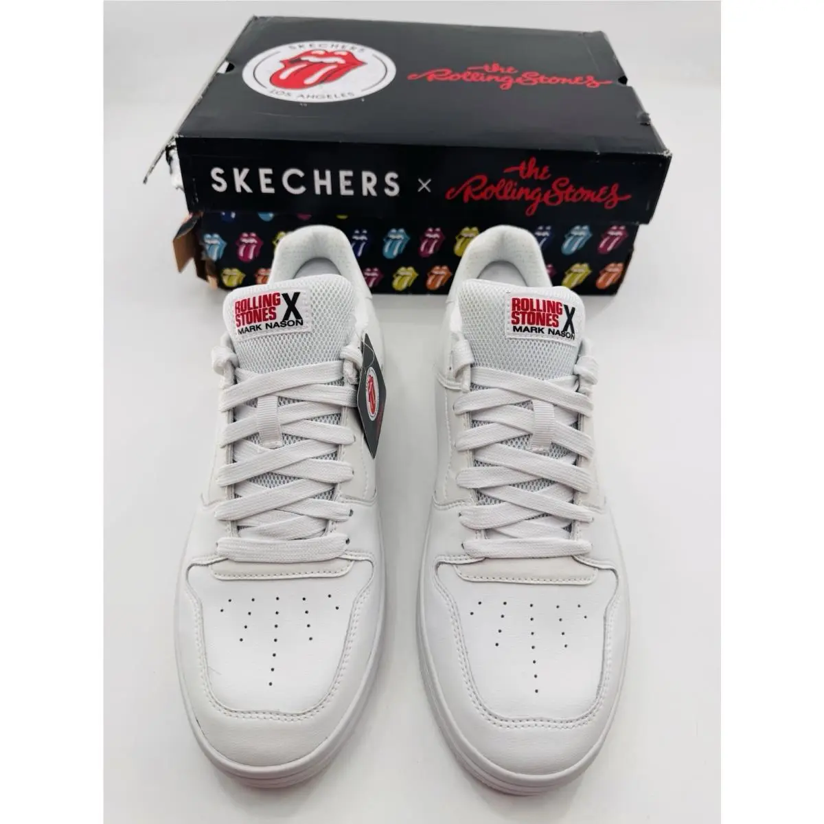 Skechers shoes - Rolling Stones - Rolling Stones - White (UPC: 0196989424422) 0