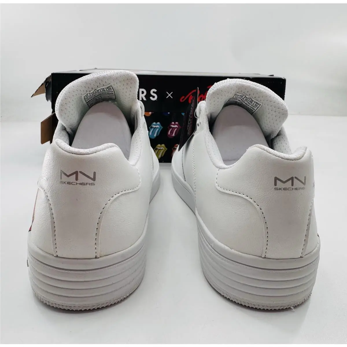 Skechers shoes - Rolling Stones - Rolling Stones - White (UPC: 0196989424422) 3
