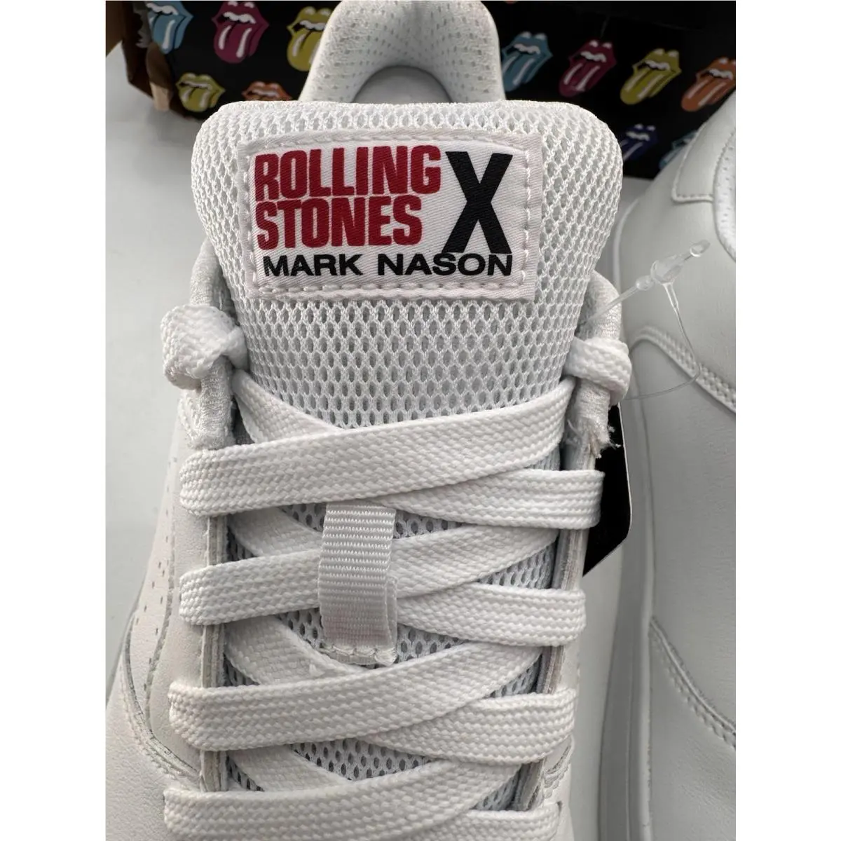 Skechers shoes - Rolling Stones - Rolling Stones - White (UPC: 0196989424422) 1