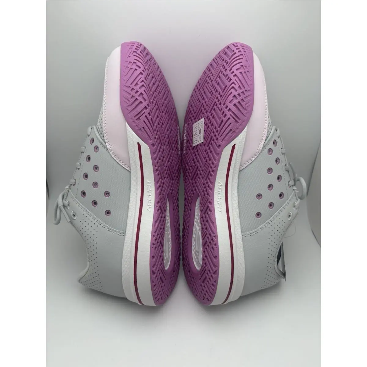 Skechers shoes - Skechers Viper Court Luxe - Viper Court Luxe - 172105 - Light Gray/pink 2
