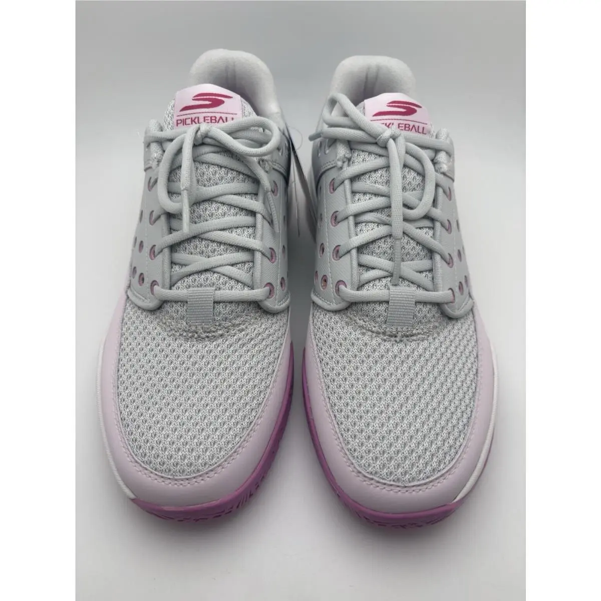 Skechers shoes - Skechers Viper Court Luxe - Viper Court Luxe - 172105 - Light Gray/pink 5