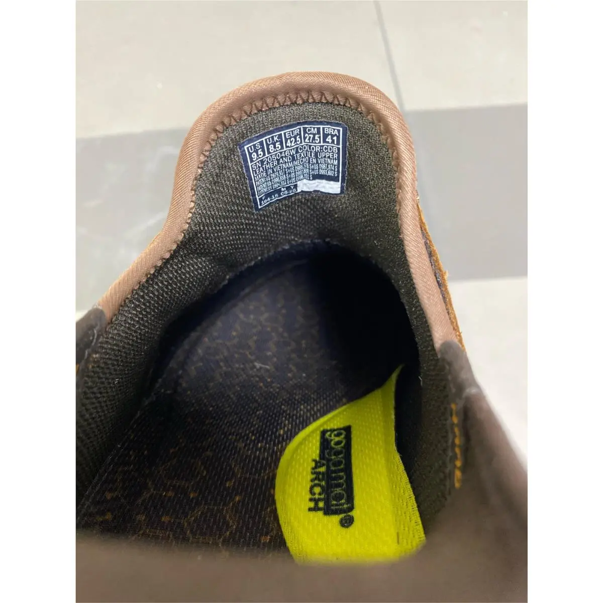 Skechers shoes - Skechers Slip-Ins Garza Gervin - Garza Gervin - Brown (UPC: 196989794914) 4