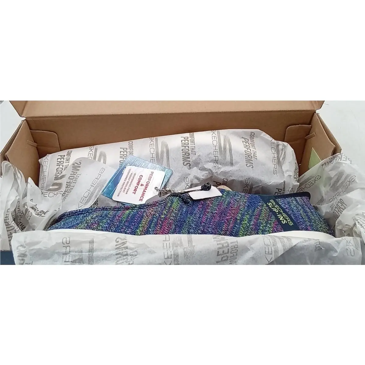 Skechers shoes - Navy/Multi (UPC: 198739363418) 6