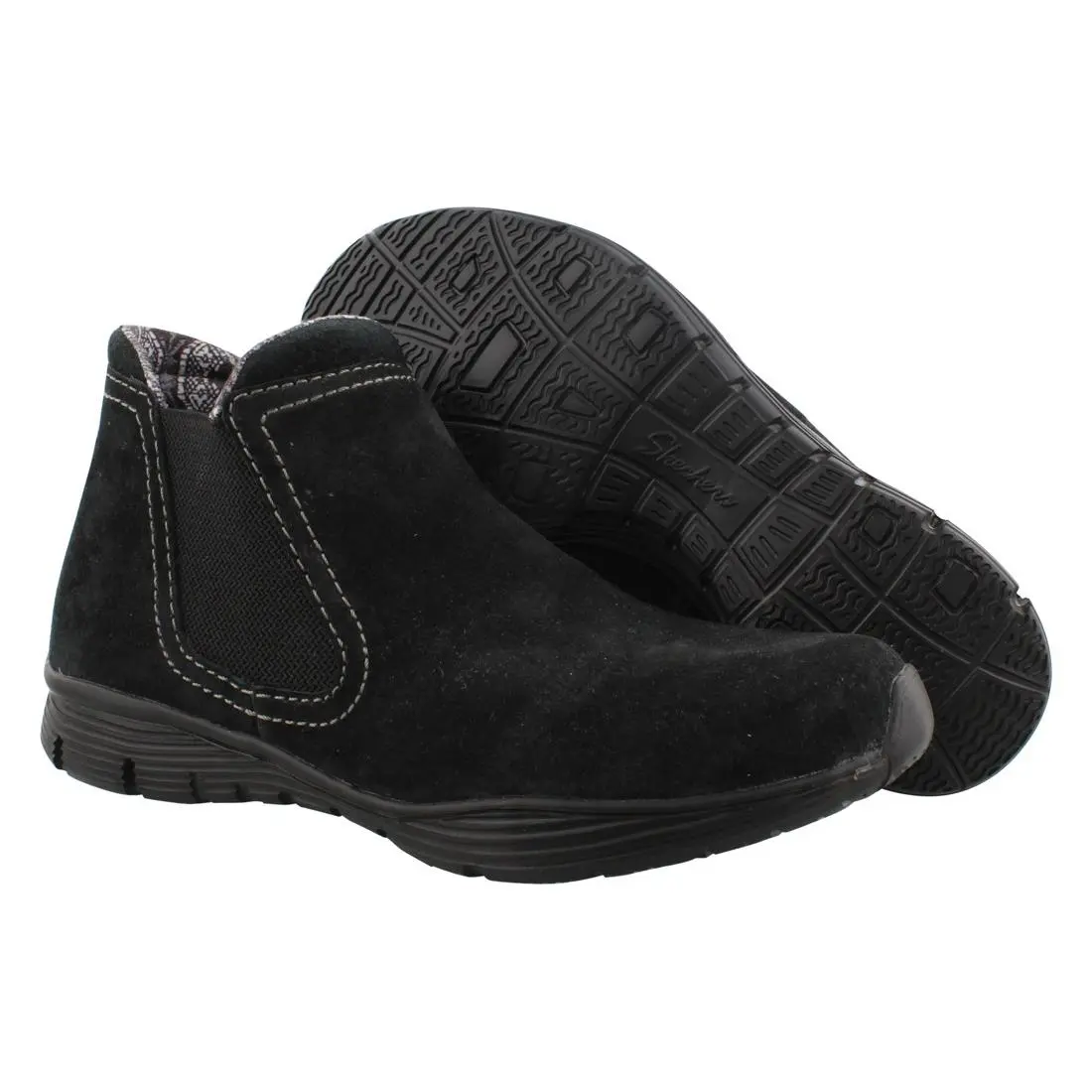 Skechers Seager Be Determined Womens Shoes Size 5.5 Color: Black