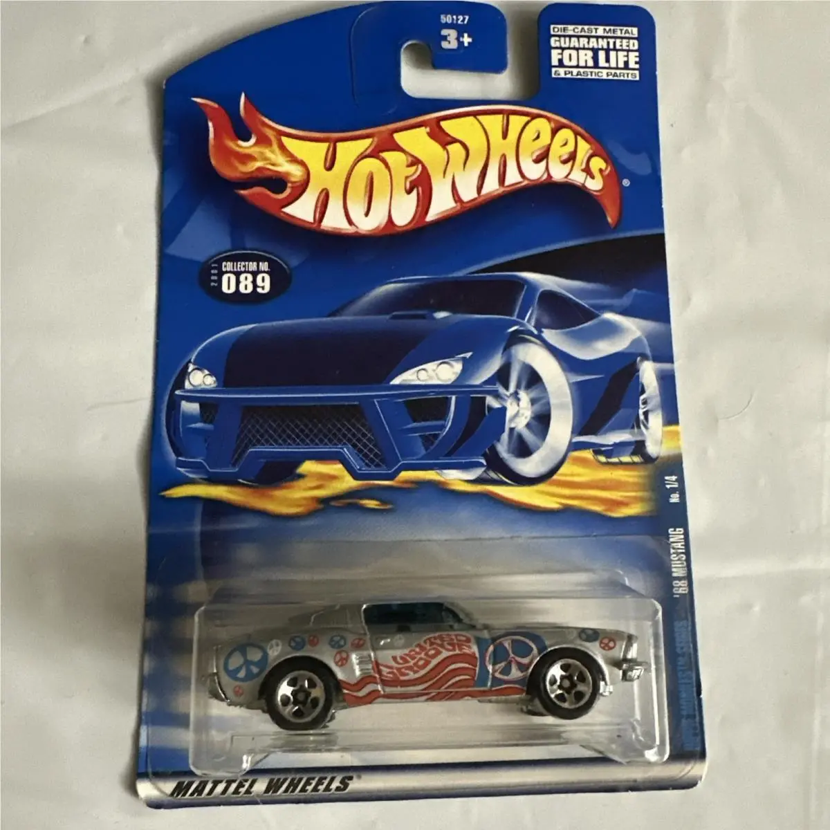 Hot Wheels2001 `68 Mustang Hippie Mobiles Peace Love 1 of 4
