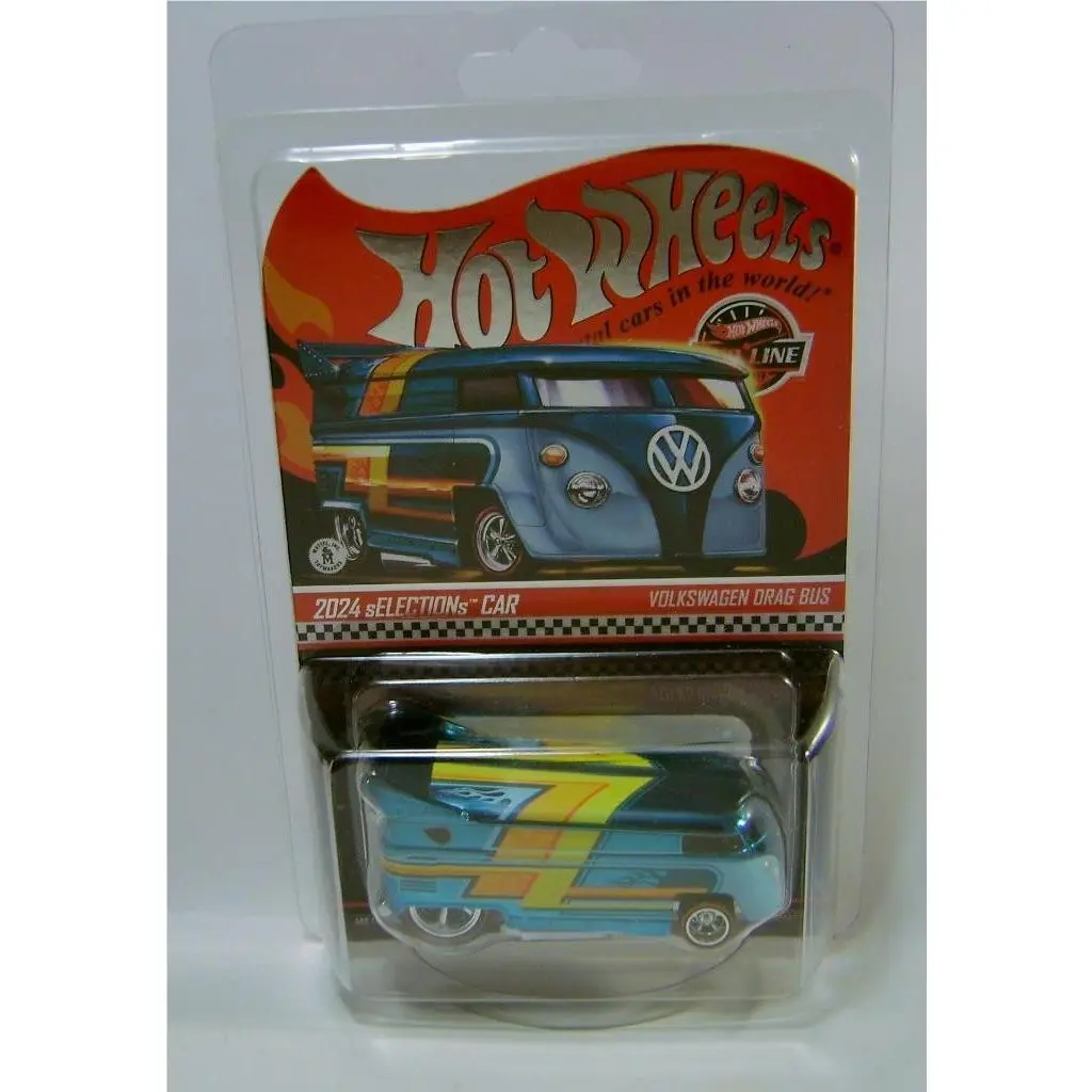 Volkswagen VW Drag Bus Club Car Rlc Hot Wheels Diecast 2024