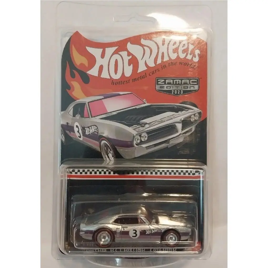 2023 Hot Wheels Legends Tour Zamac 67 Pontiac Firebird Car and Protecto Pack Nip