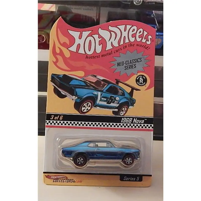 1968 Nova Chevy Muscle Car Hot Wheels Collectors Neo-classics Red Line Club