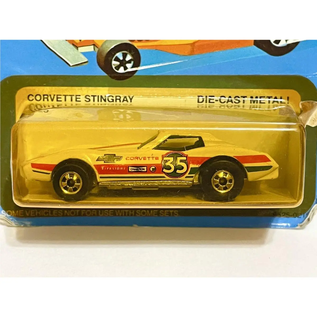 Hot Wheels 1982 Corvette Stingray 9525 White Chevrolet Vette