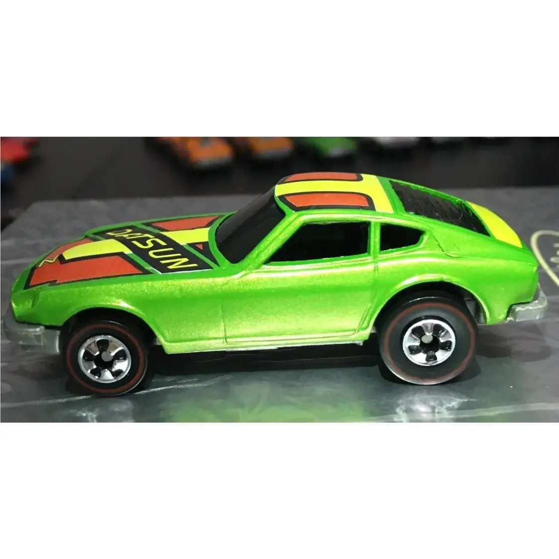 Custom 1976 Hot Wheels Z Whiz Datsun Green - Fairlady Z - 240z