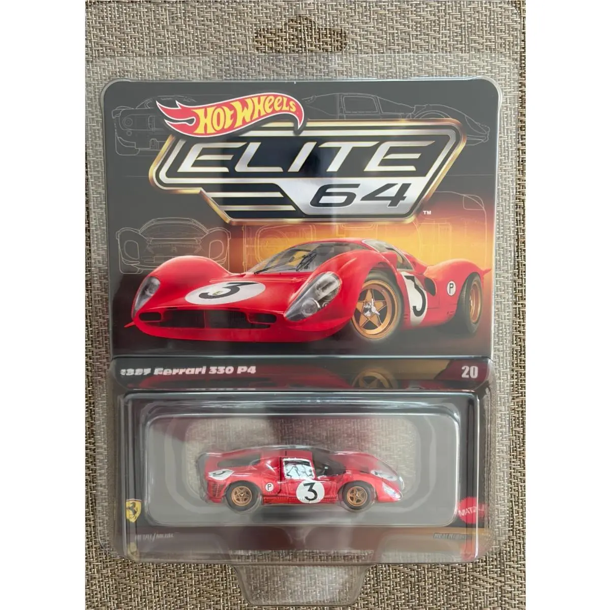 2025 Hot Wheels Elite 64 1967 Ferrari 330 P4