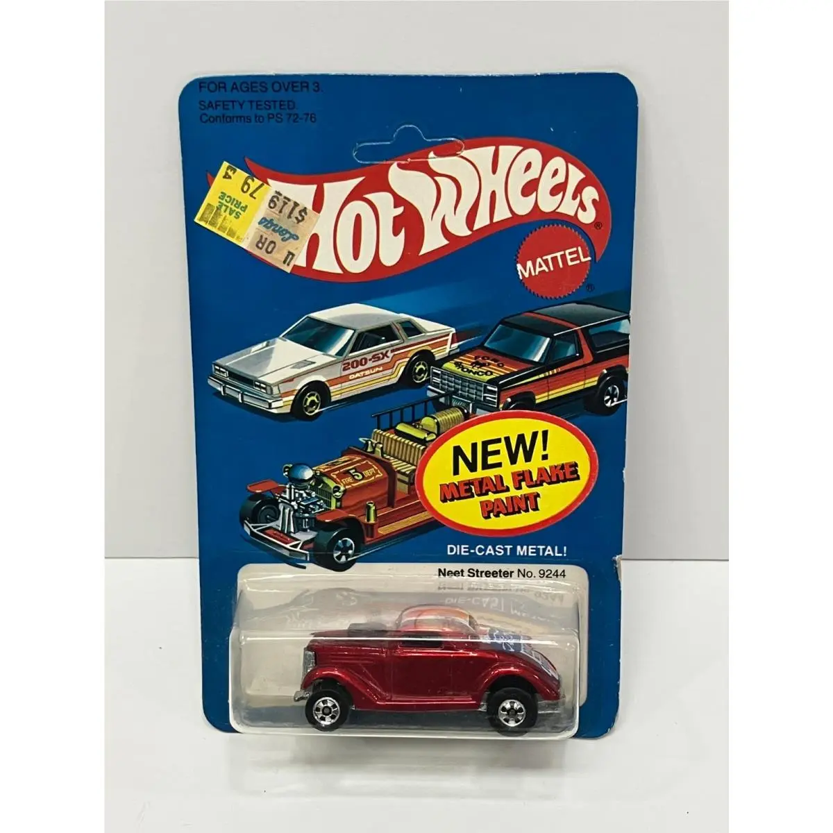 1981 Hot Wheels Neet Streeter No. 9244 - Metal Flake Paint Unpunched