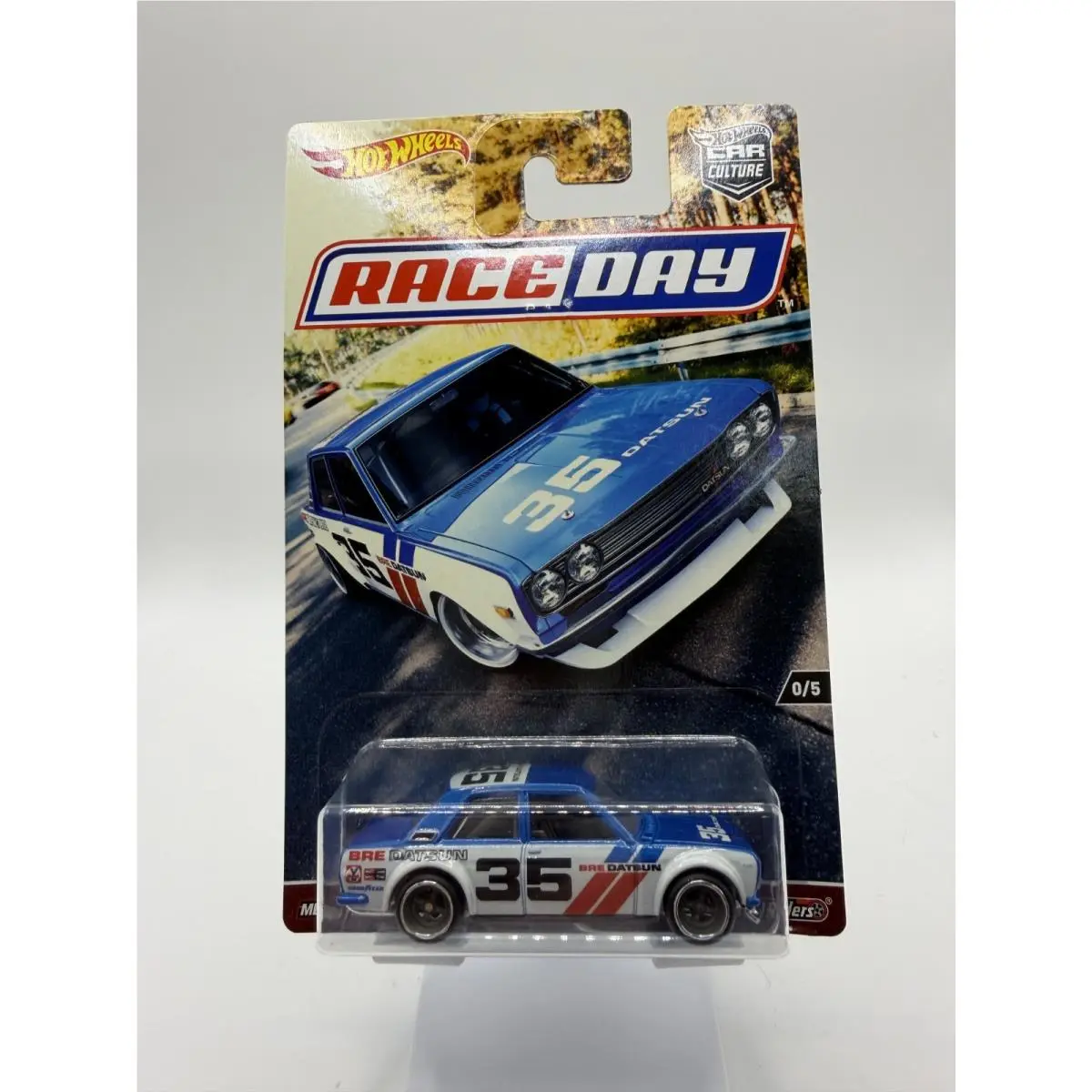 Hot Wheels 2017 Car Culture Premium Race Day Bre Datsun Bluebird 510