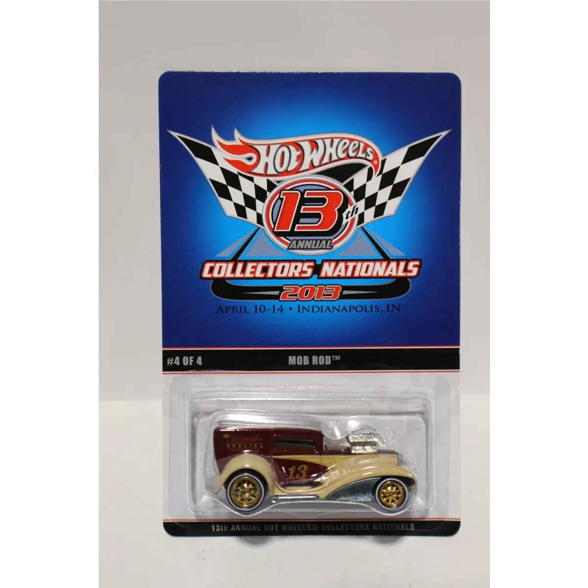 Hot Wheels 13th Collectors Nationals Mob Rod 76/1100 Low Number
