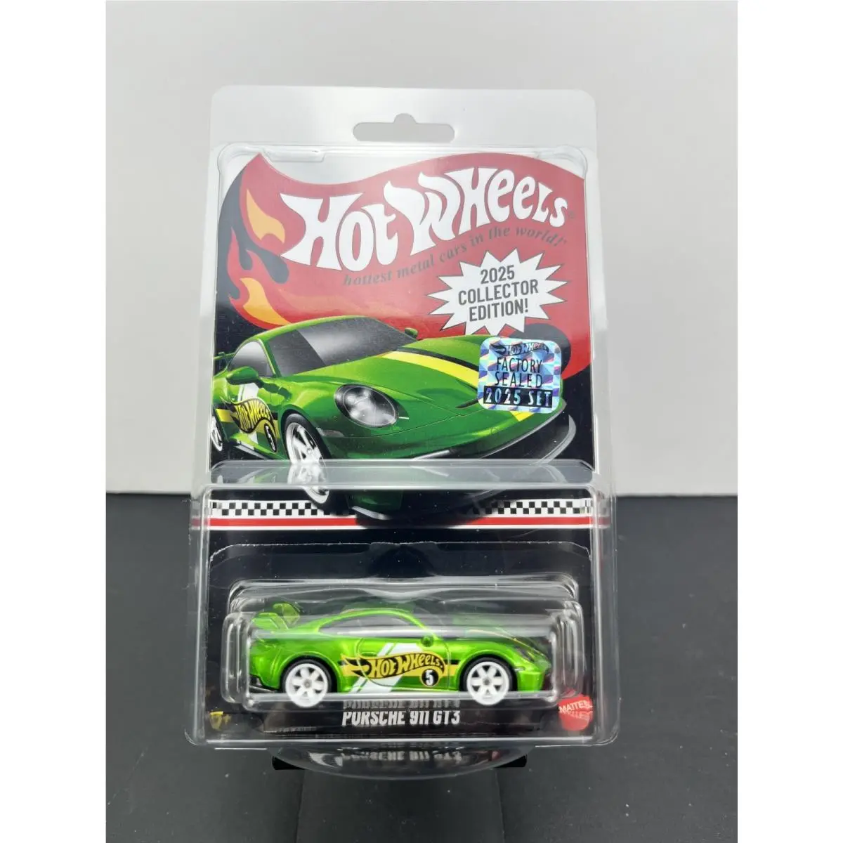 Hot Wheels 2025 Collector Edition Porsche 911 GT3 Green