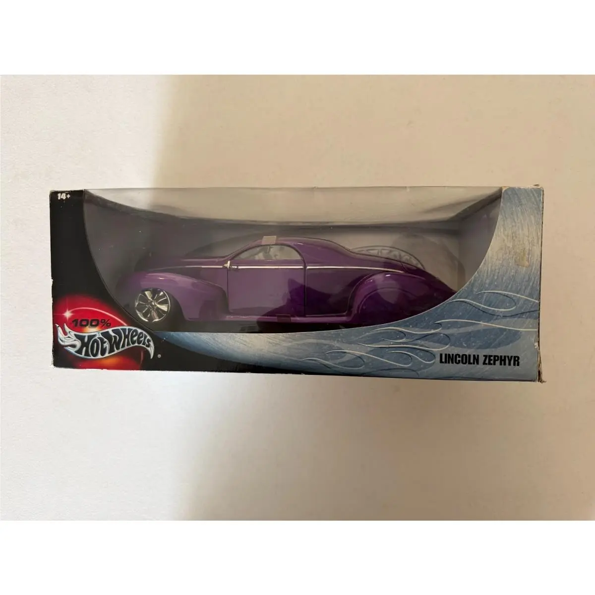 Hot Wheels Lincoln Zephyr Purple 1:18 BC5