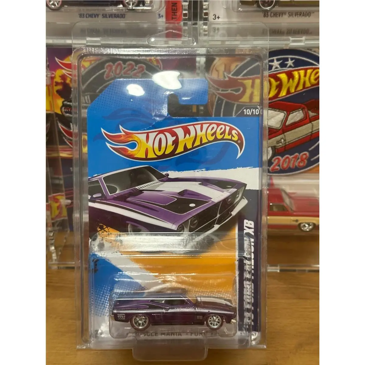 Hot Wheels 2012 Super Treasure Hunt 73 Ford Falcon XB Coupe - Purple1